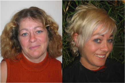 Relooking coiffure Mme BERGEON