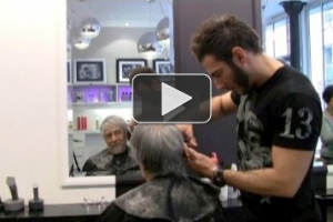Relooking coiffure de Bernard