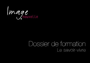 Découvrez le dossier de formation "savoir-vivre"