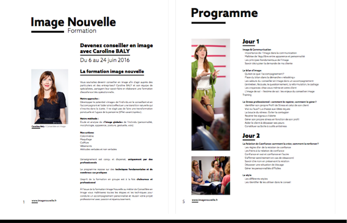 Formation conseil en image paris